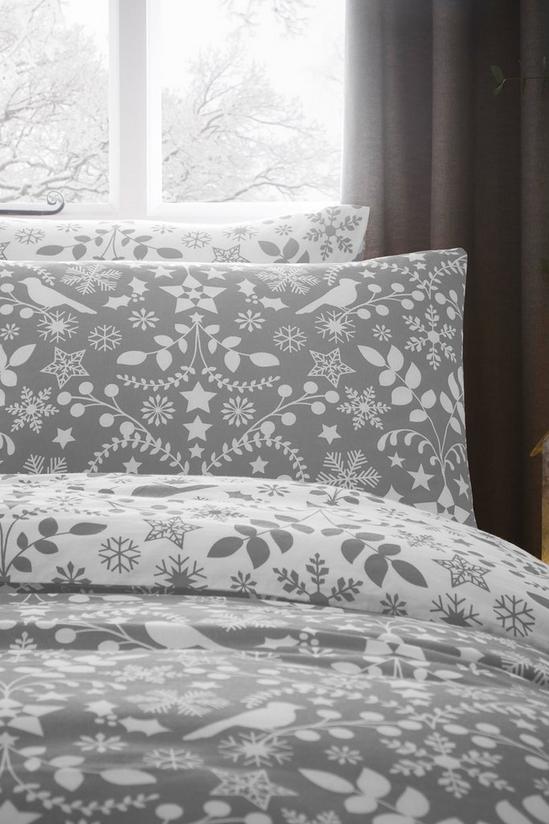 Dreams and Drapes Brushed Nordic Double Duvet Set 3