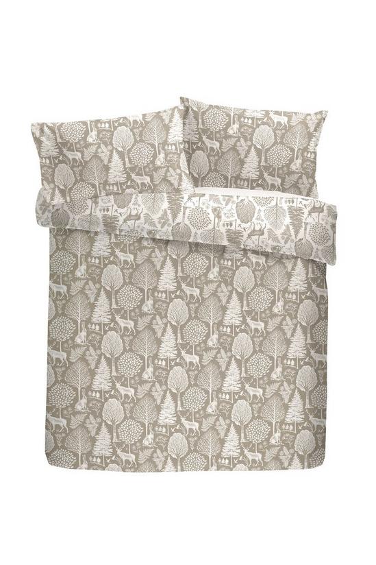Dreams and Drapes Brushed Winter Forest King Duvet Set 5