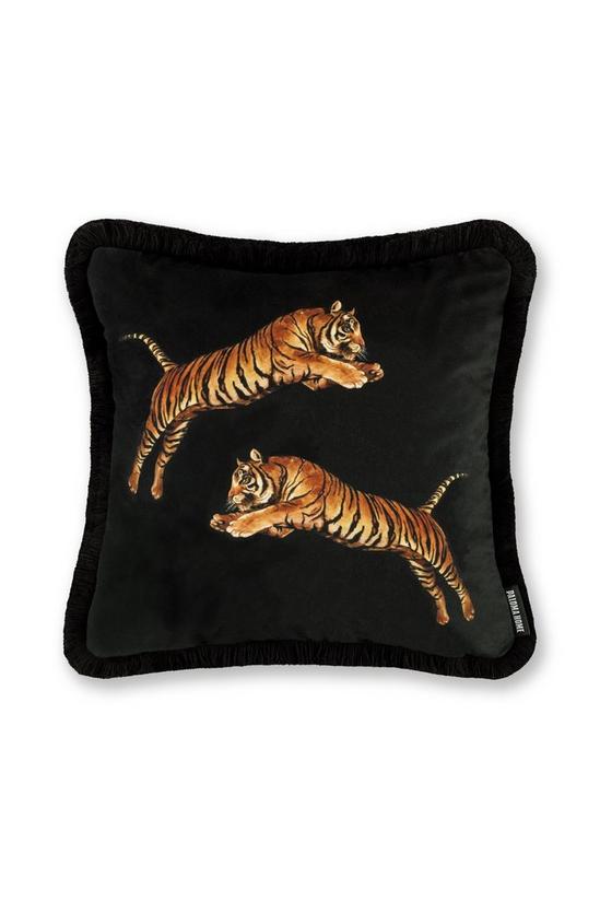 Paloma Home Pouncing Tigers Cushion 1