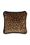 Paloma Home Luxe Velvet Leopard Cushion thumbnail 1