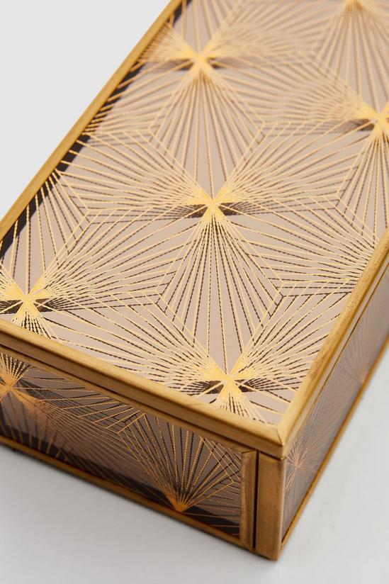 Debenhams Geometric Printed Decorative Box 2
