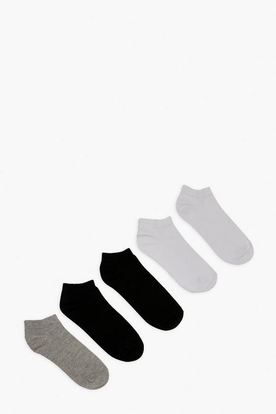 boohoo Trainer Socks 5 Pack 1