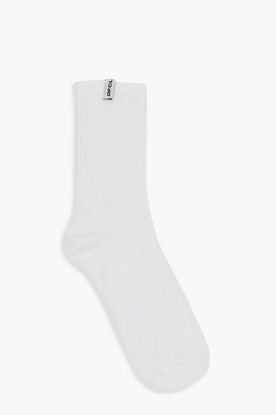 boohoo Ofcl Branded Tab Sports Sock 1