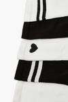 boohoo Heart & Stripes Sports Socks 5 Pack thumbnail 2
