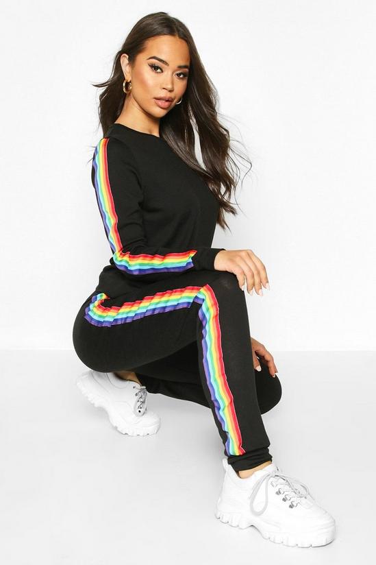 boohoo Rainbow Loungewear Set 1