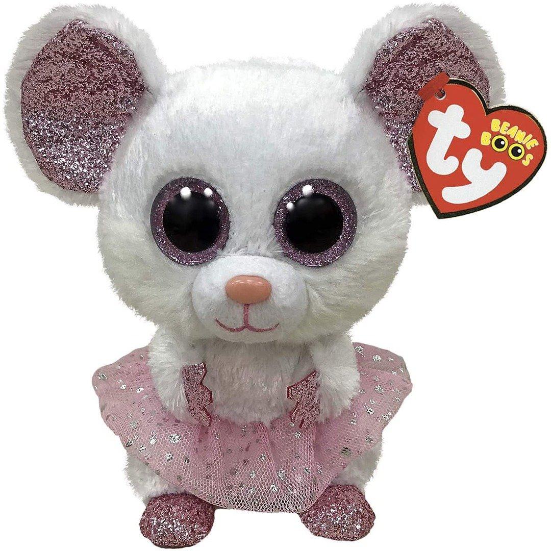 Photos - Soft Toy Ty Nina The Mouse Beanie Boo 