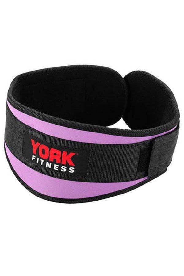 York Nylon Weight Lifting Belt|purple
