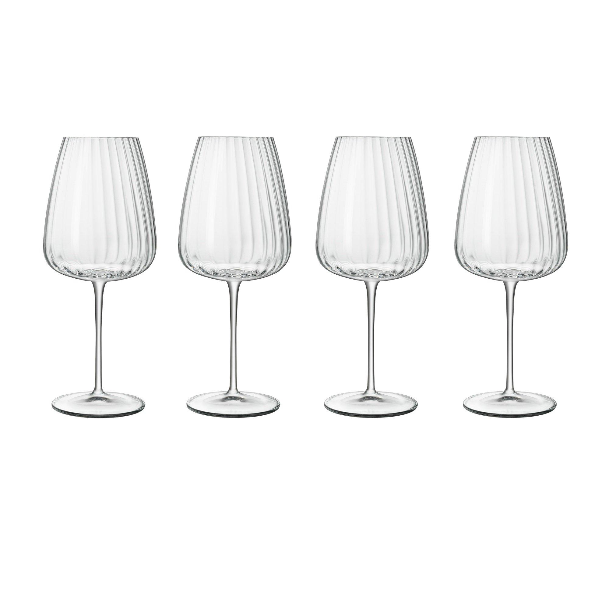 Optica Bordeaux Glasses - Dishwasher Safe, 700 ml - Pack of 4