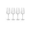 Luigi Bormioli Optica Sparkling Wine Glasses - 210 ml Drinkware - Pack of 4 thumbnail 1