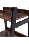 H&O Direct 4-Tier Wooden Open Shelf Ladder Bookcase thumbnail 5