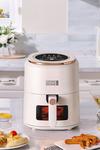 Living and Home 5L Beige Digital Touchscreen Air Fryer  8 Preset Menus with Timer Adjustable Temperature Control thumbnail 1