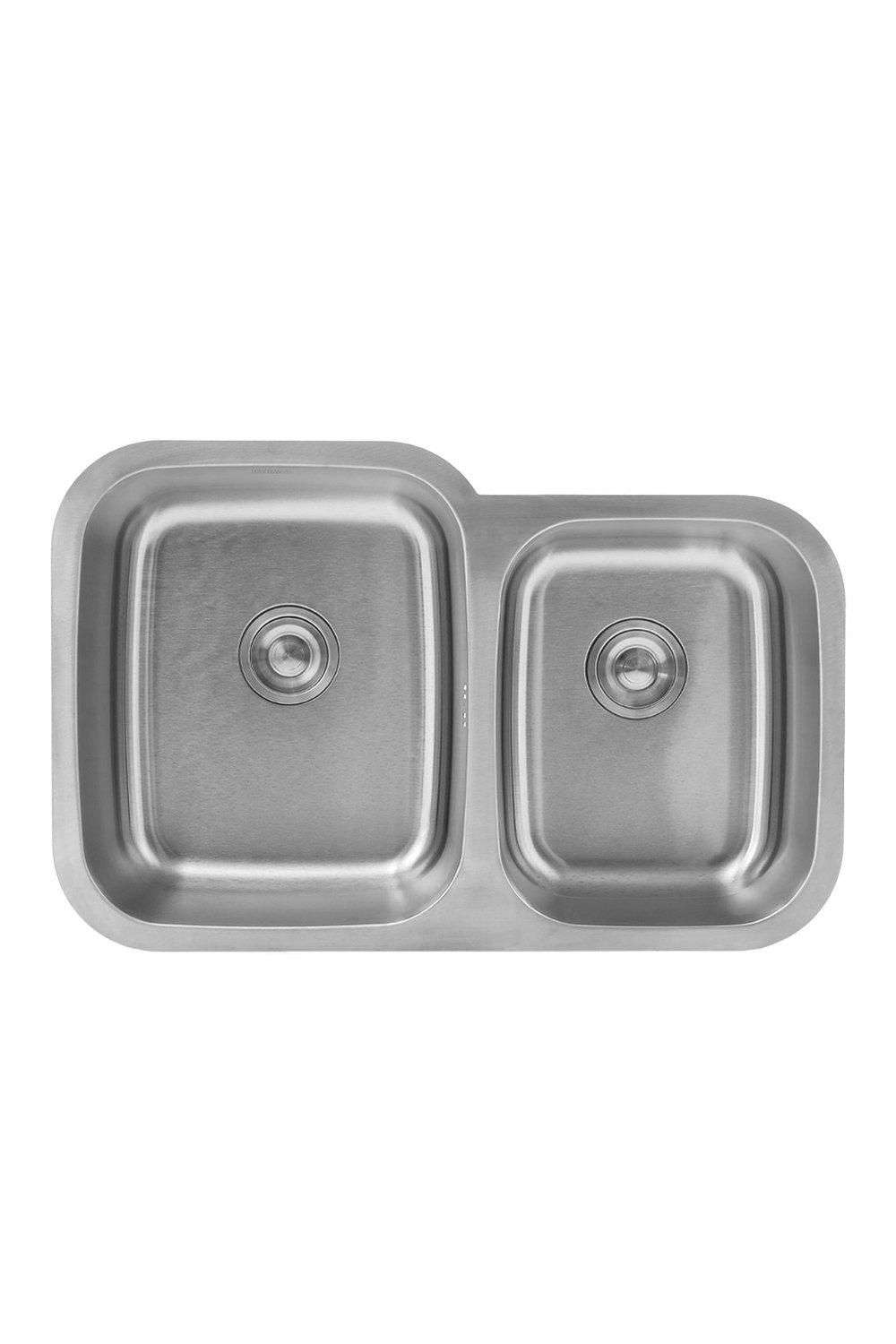 Built-In Stainless Steel Double Kitchen Sink