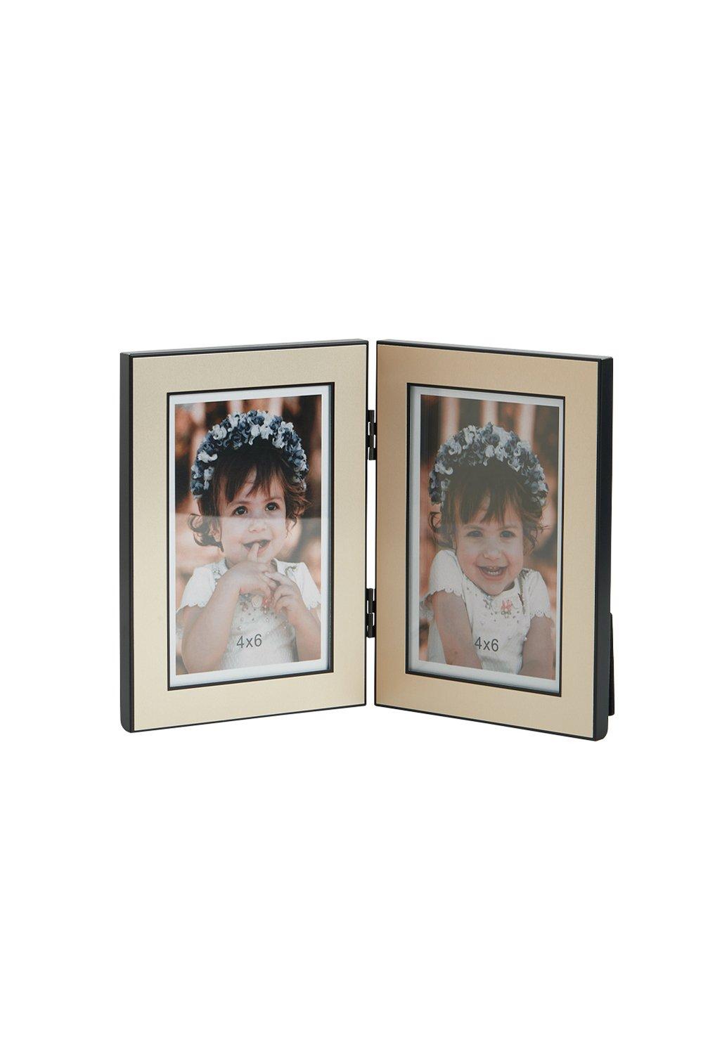 Morden Photo Picture Frame Holds 2