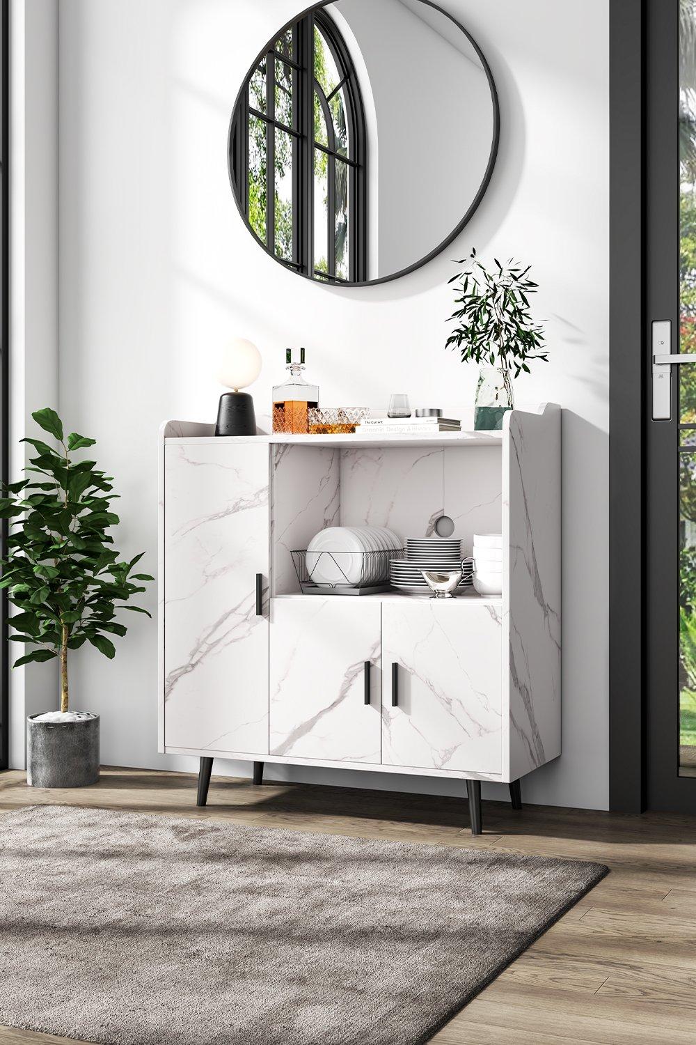 Contemporary Home Sideboard Cabinet with Storage