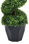 Living and Home 2 Pack 120CM Artificial Topiary Spiral Boxwood Tree Fake Plant thumbnail 3