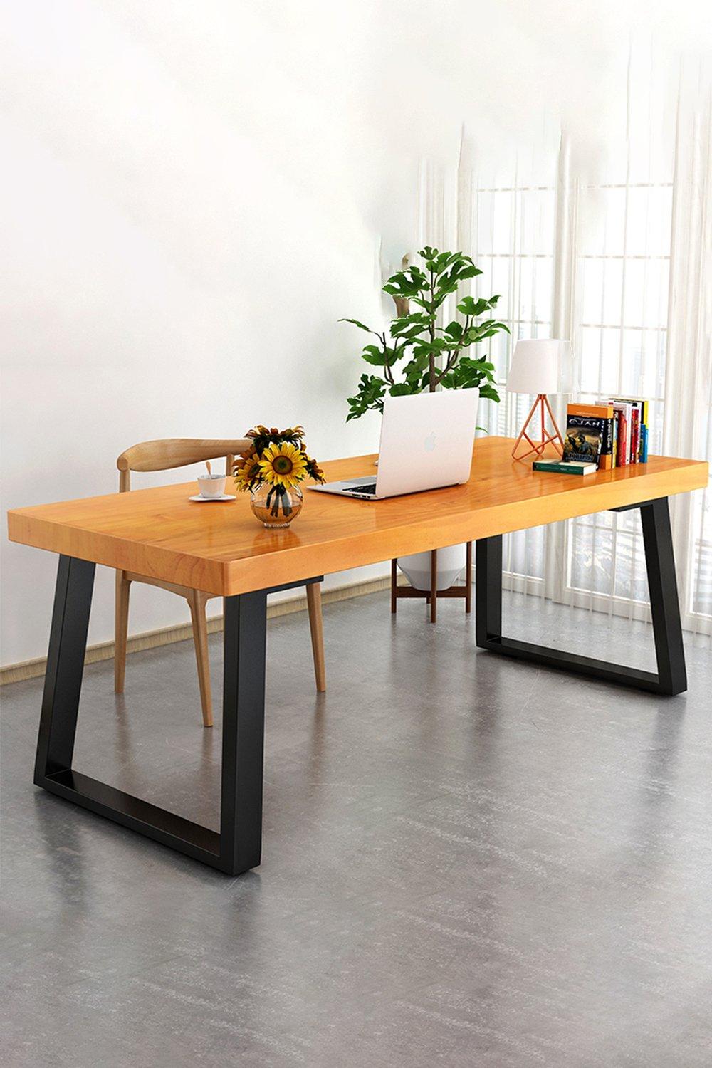 65x7x71cm Industrial Set of 2 Table Legs DIY Steel Furniture Legs