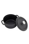 Living and Home Mini Cast Iron Dutch Pot with Lid thumbnail 4