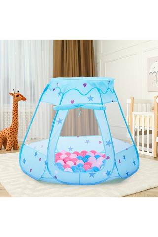 Product Pop Up Dreamy Play Blue Tent Ball Pit Blue