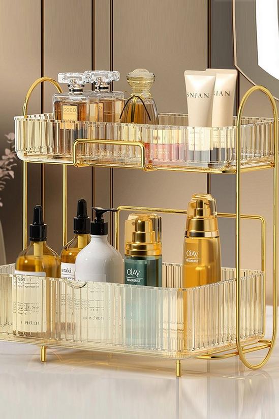 SHEONLY Dressing Table Large Makeup Cosmetic Organiser Rack Gift Set 1