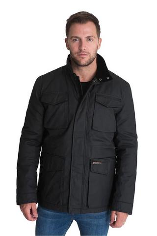 Product NOVA' Wax look Field Jacket Coat Black