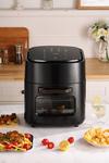 Living and Home 11L Touch Screen Digital Air Fryer Oven 3-tier Multi-Function Oil-Free Fries with Window thumbnail 2