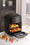 Living and Home 11L Touch Screen Digital Air Fryer Oven 3-tier Multi-Function Oil-Free Fries with Window thumbnail 3