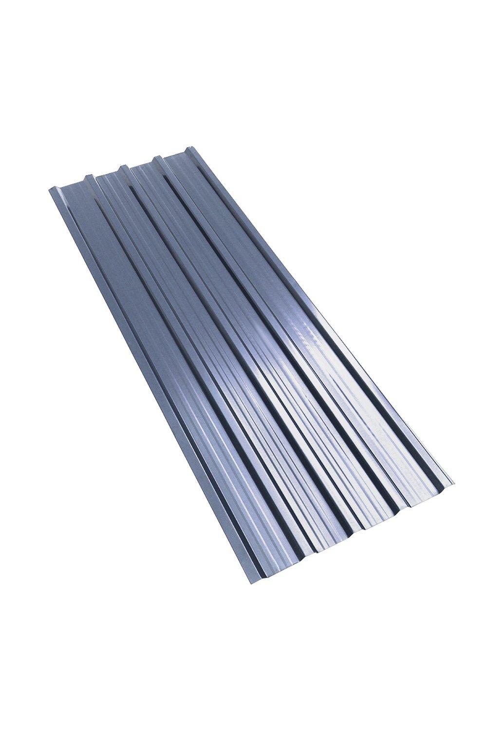Set of 12 Steel Corrugated Panels