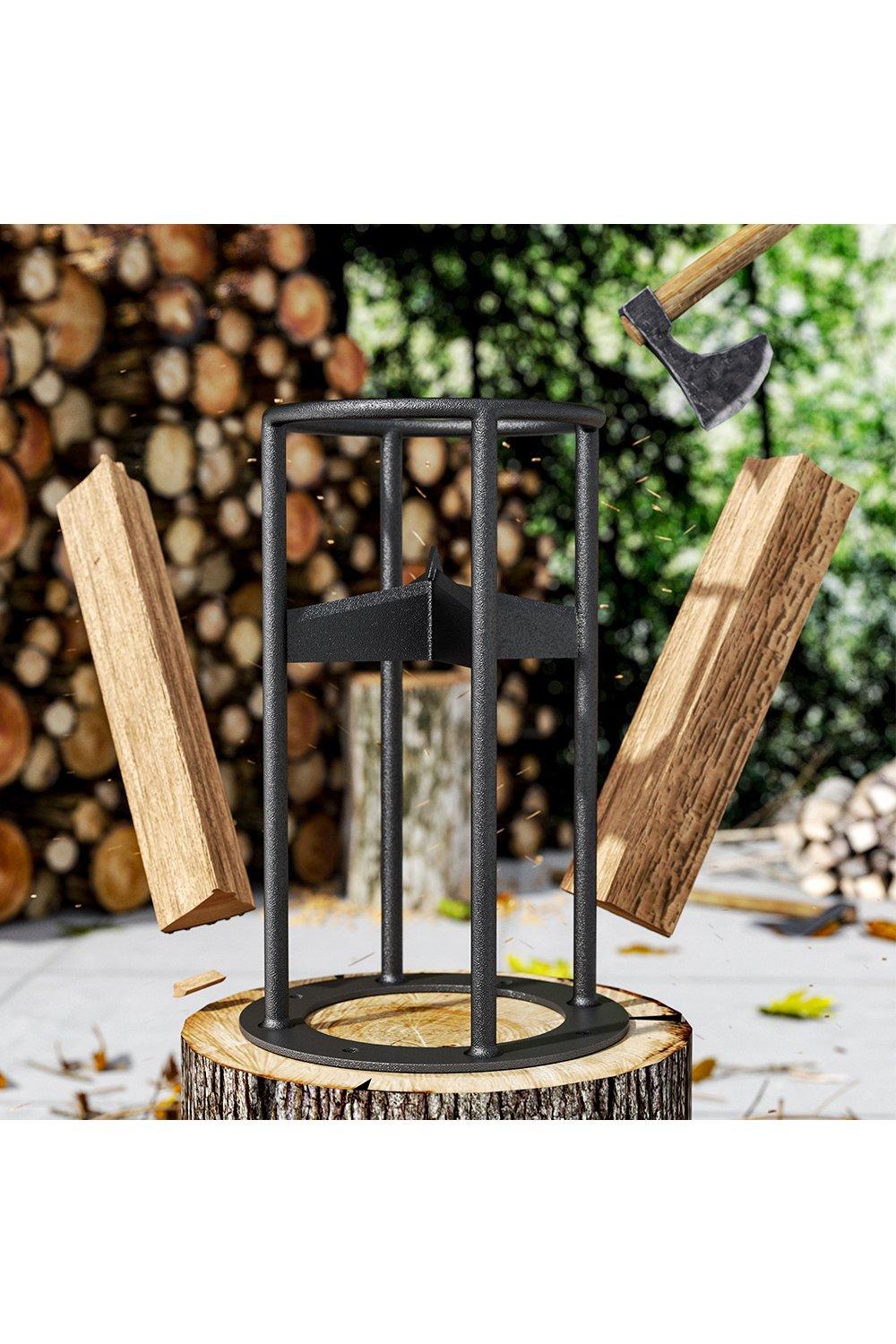 Carbon Steel Log Firewood Splitter for Quick Separation of Firewood Tools