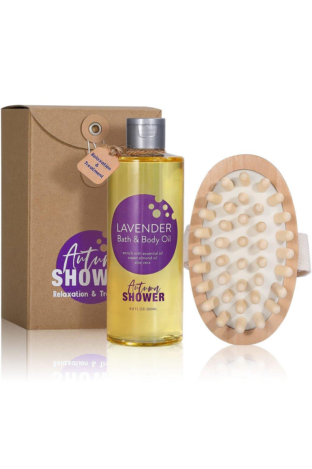 Lavender Bath and Body Shower Oil