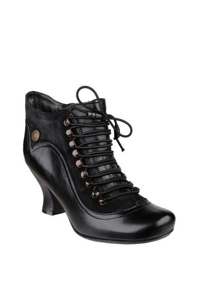 'Vivianna' Leather Ankle Boots