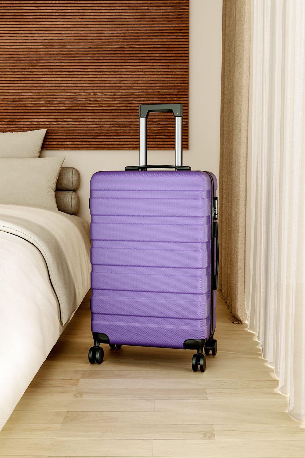 Lightweight Hardside Travel Suitcase with Spinner Wheels, 24