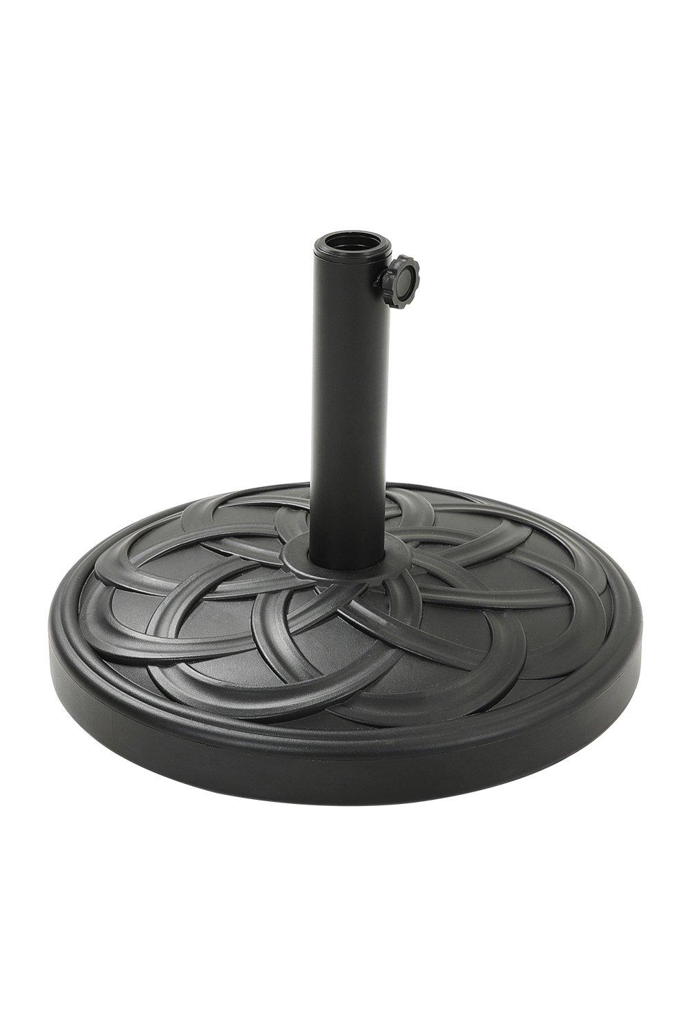 Free Standing Concrete-Filled Patio Umbrella Stand