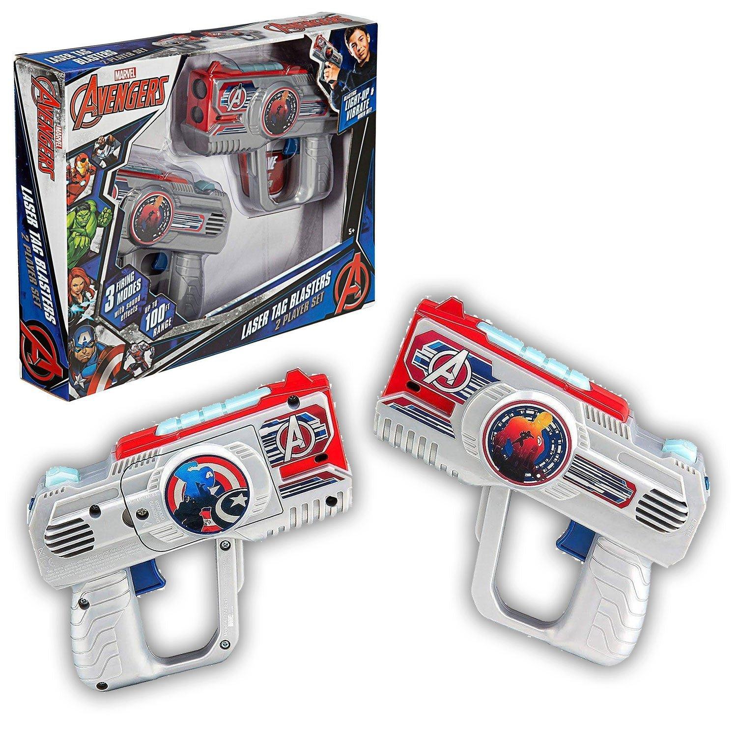 Marvel Laser Tag Blasters with Sound Effects and Lights