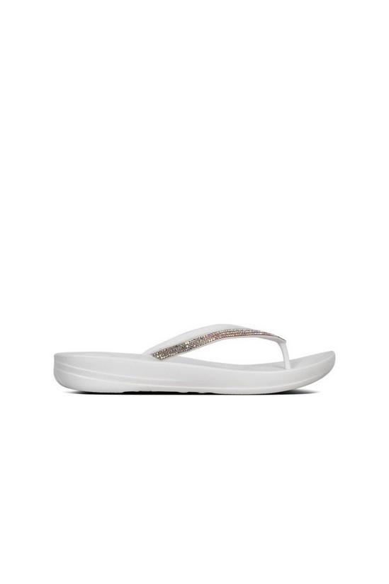 FitFlop 'iQUSHION Sparkle' TPU Toe Post Sandals 4