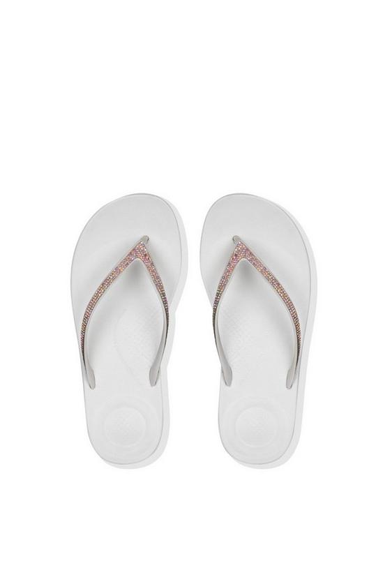 FitFlop 'iQUSHION Sparkle' TPU Toe Post Sandals 5