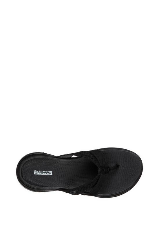Skechers 'Gowalk 5 Sun Kiss' Textile Toe Post Sandals 4