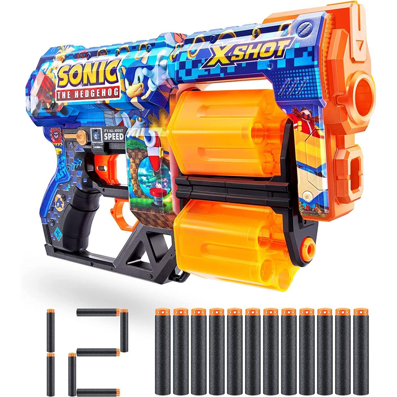 Zuru  Skins Dread Sonic the Hedgehog Foam Dart Blaster