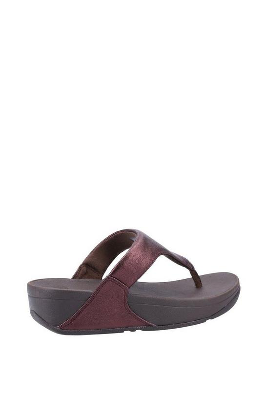 FitFlop 'Lulu Metallic' Leather Toe Post Sandals 2