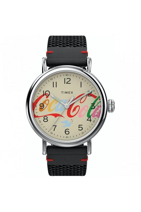 Timex X Coca Cola 1971 Unity Stainless Steel Classic Watch - TW2V26000 1