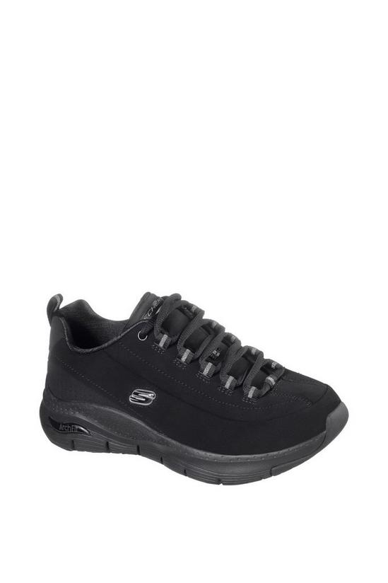 Skechers 'Arch Fit Metro Skyline' Nubuck Leather Trainers 1