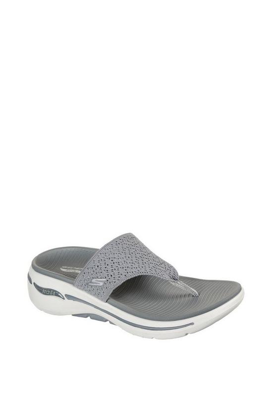 Skechers 'Go Walk Arch Fit Weekender' Polyester Toe Post Sandals 1
