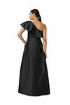 Adrianna Papell One Shoulder Mikado Gown thumbnail 3