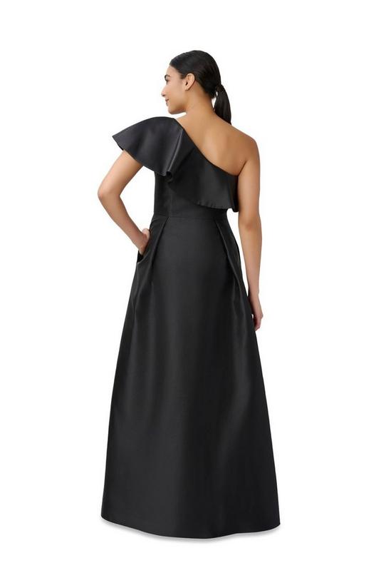Adrianna Papell One Shoulder Mikado Gown 3