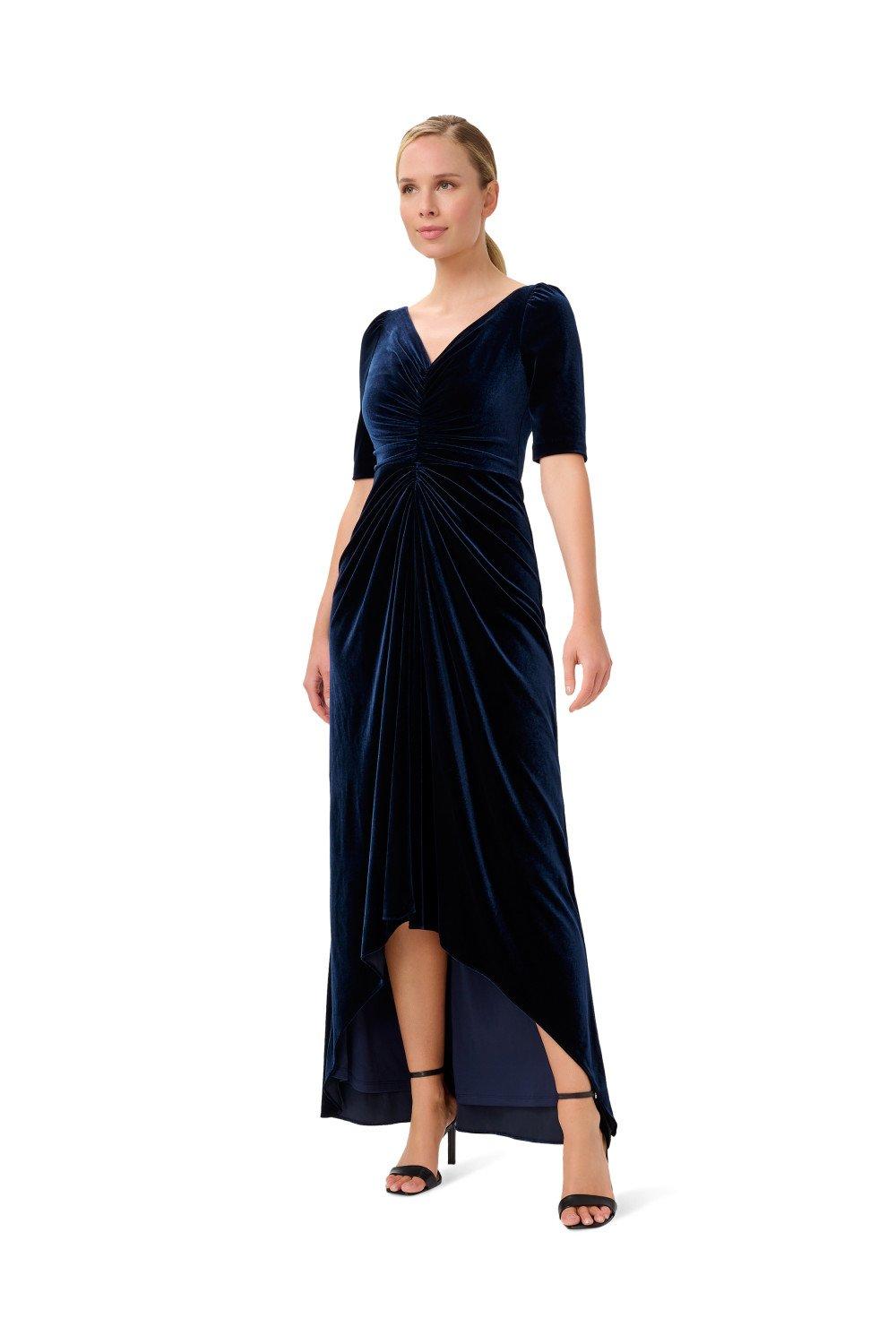 Covered Velvet Gown