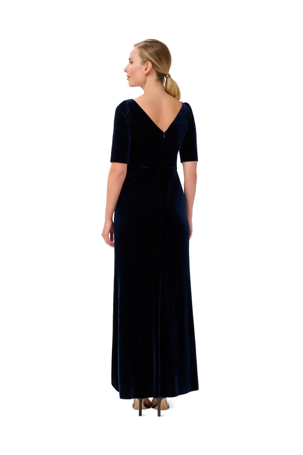 Covered Velvet Gown