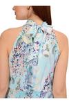 Adrianna Papell Watercolor Floral Midi Dress thumbnail 3