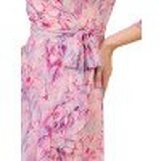 Adrianna Papell Printed Chiffon Short Dress 5