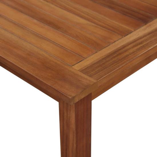 Berkfield Home Garden Table 150x90x74 cm Solid Acacia Wood 3