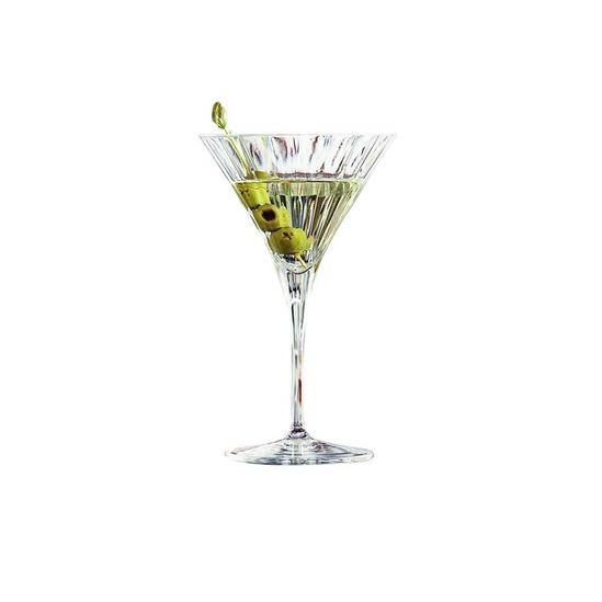 Luigi Bormioli Bach Martini Glasses Set of 4, Crystal, Break Resistant, Perfect For Espresso Martinis, Perfect as a Gift 3