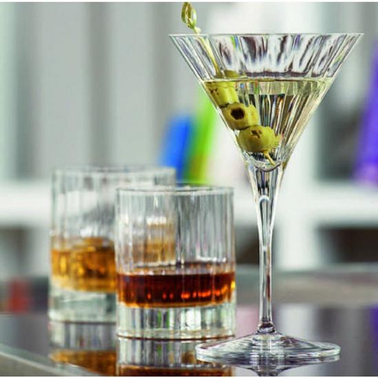 Luigi Bormioli Bach Martini Glasses Set of 4, Crystal, Break Resistant, Perfect For Espresso Martinis, Perfect as a Gift 6